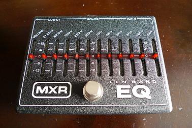 MXR Ten Band EQ エフェクター MXR® | TEN BAND EQ | M108S | モリダイラ楽器